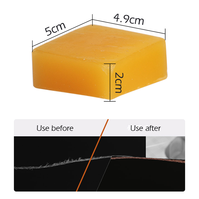 WUTA 1PC 100% Natural Beeswax  - Leatherwork Thread reseña y precio